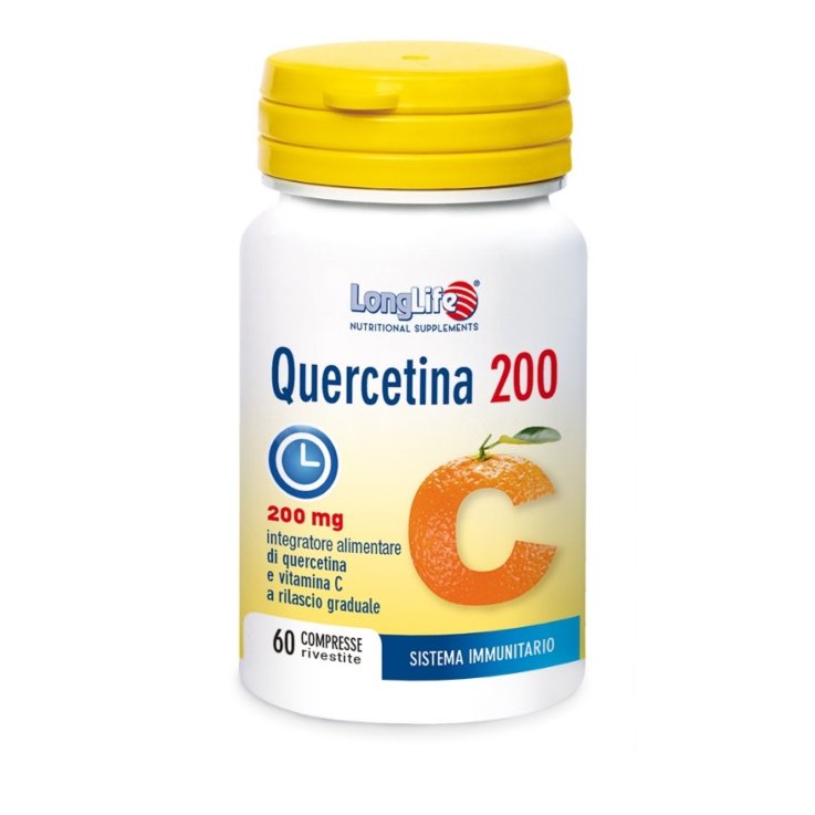 LONGLIFE QUERCETINA 200 60CPR LONGLIFE QUERCETINA 200 60CPR