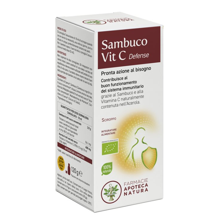SAMBUCO VIT C DEFENSE SCIR120G