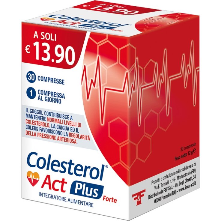 COLESTEROL ACT PLUS FORTE 30CPR