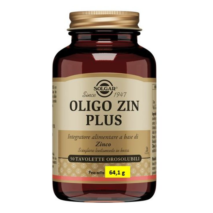 OLIGO ZIN PLUS 50TAV SOLGAR
