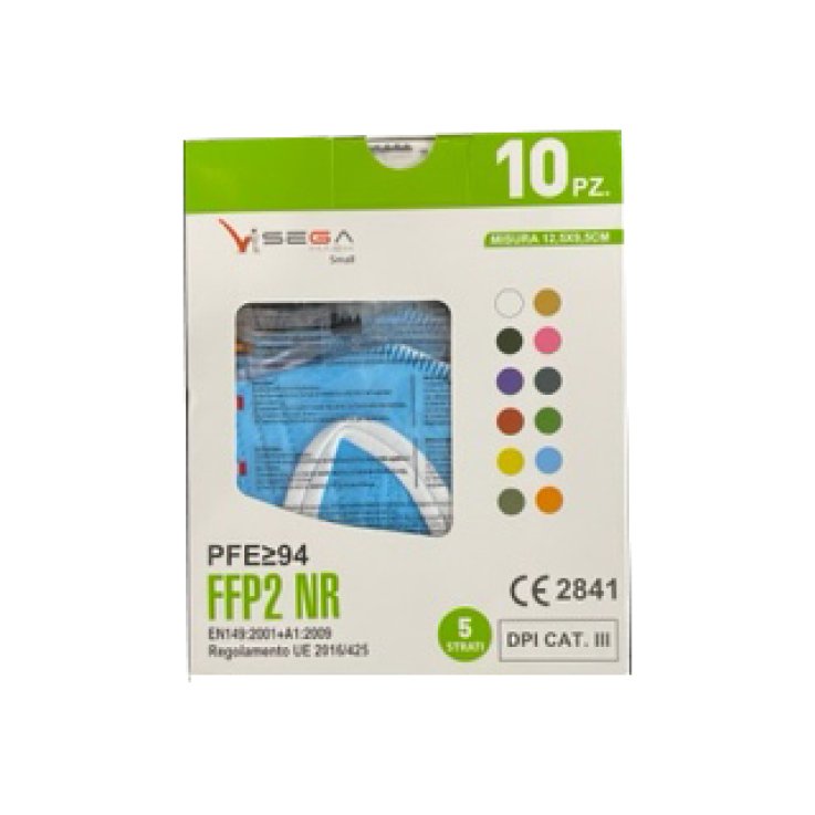 MASCHERINA FFP2 BLUE S 10PZ