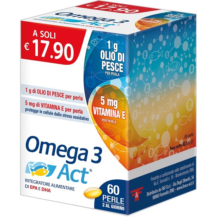 Omega 3 Act 1g 60prl