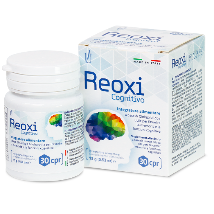 REOXI COGNITIVE GLAUBER 30CPR REOXI COGNITIVE GLAUBER 30CPR