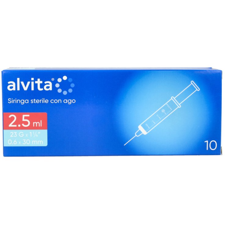 ALVITA SIRINGA 2,5ML G23 10PZ