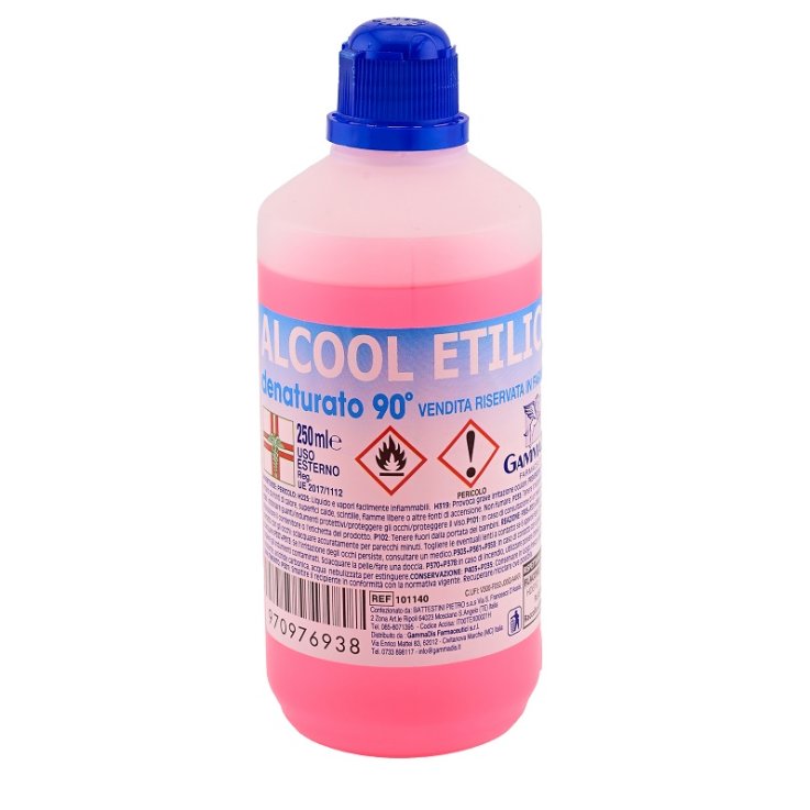 ALCOOL ETILICO DENAT 90 250ML