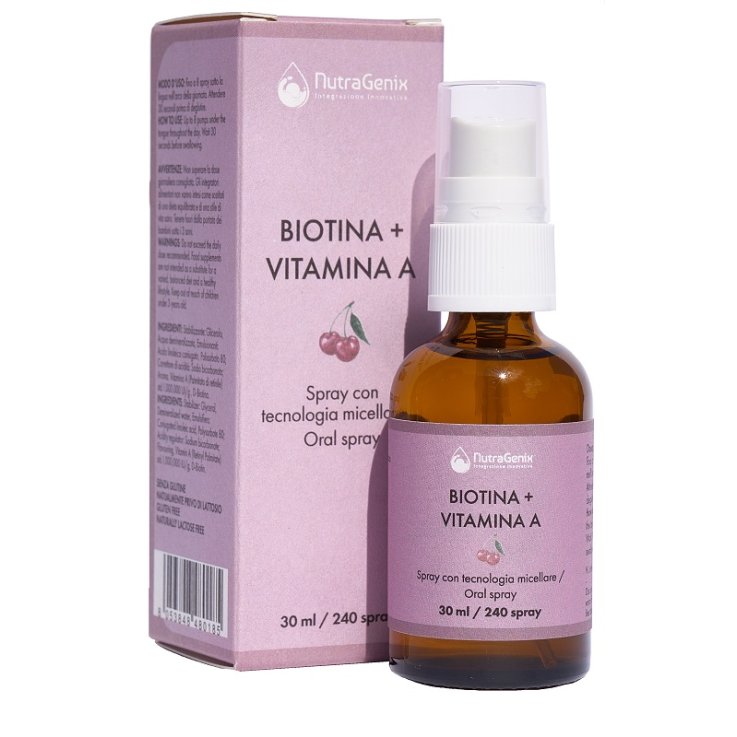 NUTRAGENIX BIOTINA VIT A 30ML