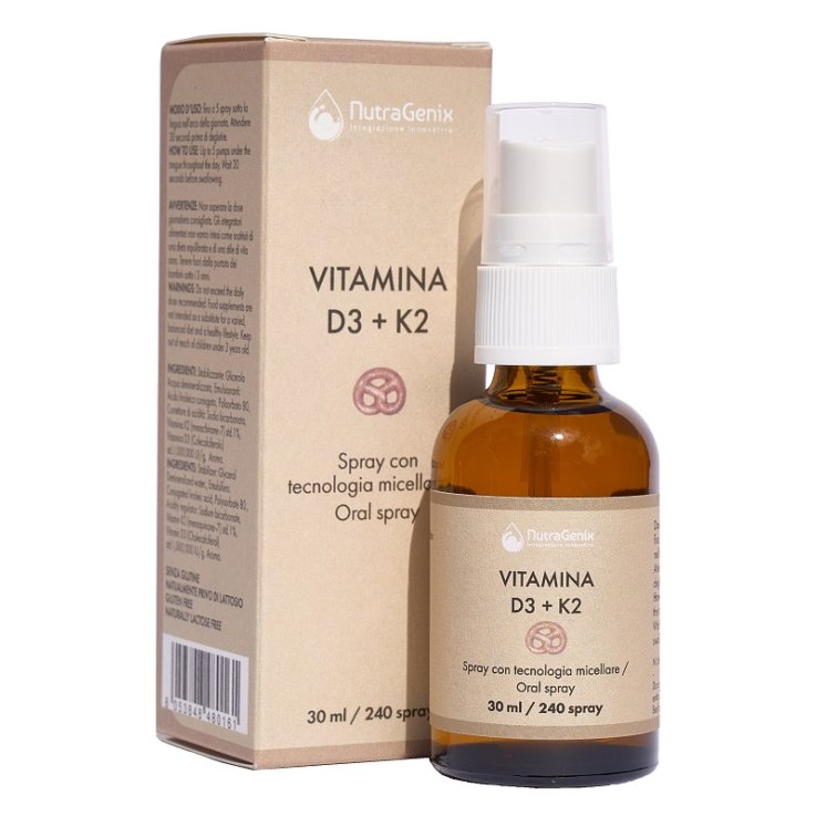 NUTRAGENIX VITAMINA D3+K2 30ML