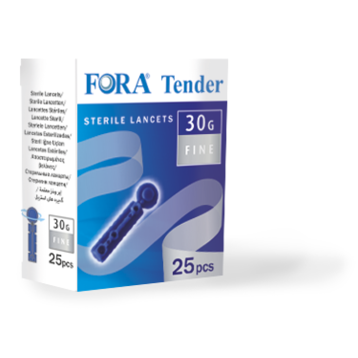 FORA TENDER LANCETTE G30 25PZ