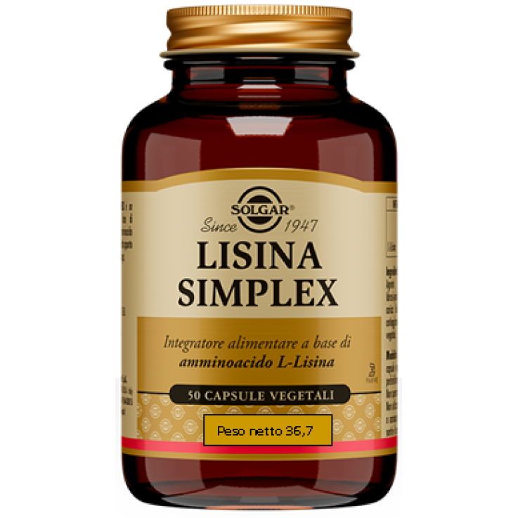 LISINA SIMPLEX 50CPS VEGETALI