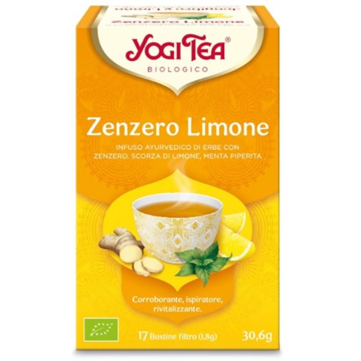 YOGI TEA ZENZERO LIMONE 30,6G<