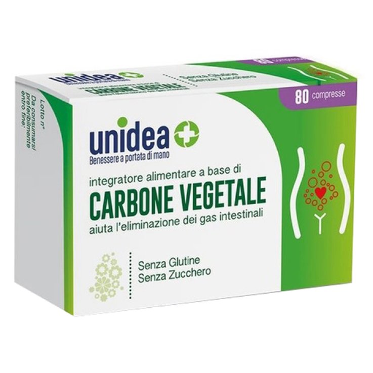 UNIDEA CARBONE VEGETALE 80CPR