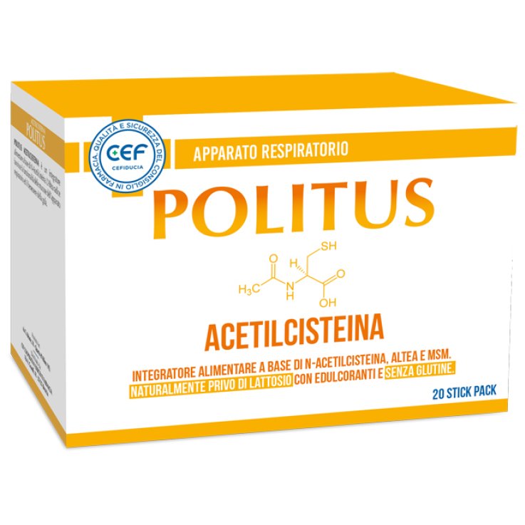 CEF POLITUS ACETILCISTEINA20ST