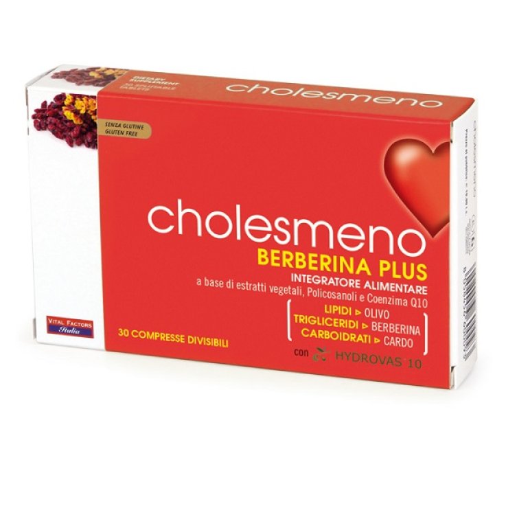 CHOLESMENO BERBERINA PLUS 30CPR CHOLESMENO BERBERINA PLUS 30CPR