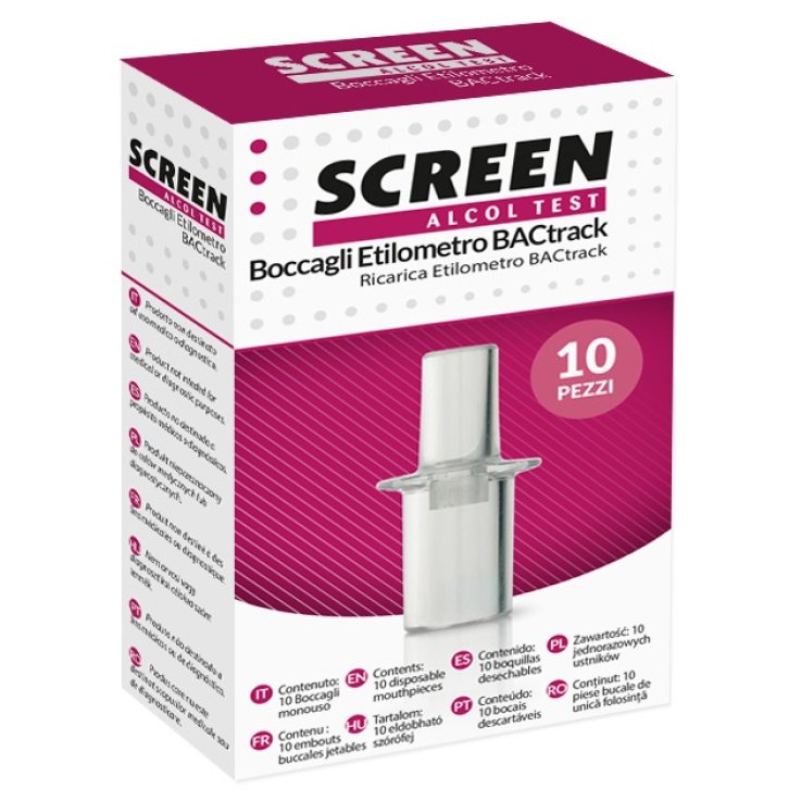 SCREEN ALCOL TEST BOCCAGLI10PZ