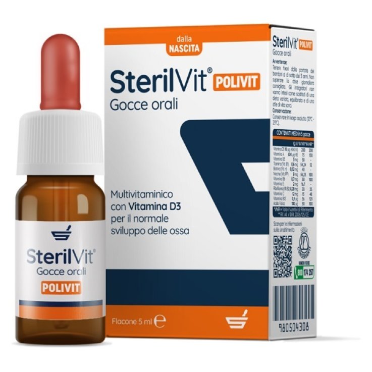 Sterilvit Polivit Gocce 5ml