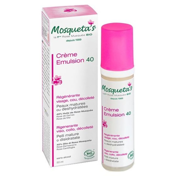 MOSQUETAS CREMA EMULSION 40