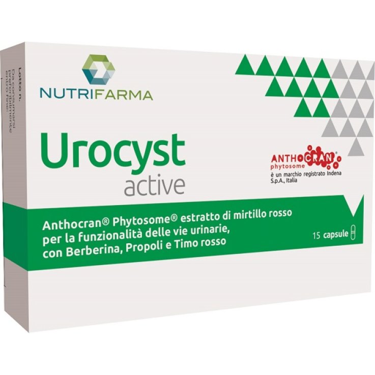 UROCYST ACTIVE15CPS NUTRIFARMA