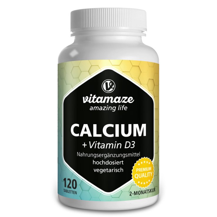 VITAMAZE CALCIUM+VIT D3 120CPR