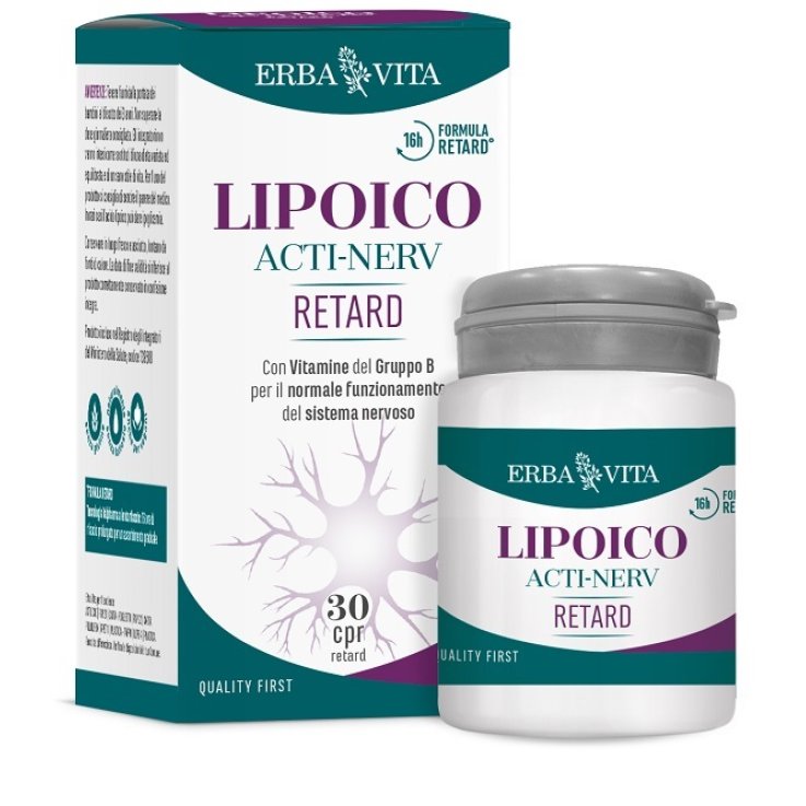 LIPOICO ACTI NERV RETARD 30CPR LIPOICO ACTI NERV RETARD 30CPR