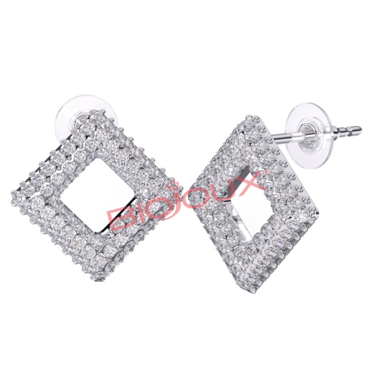 BJT258 ORECCHINI OPEN FRAME SS