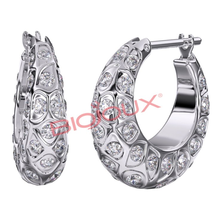 BJT289 ORECCHINI PEONY 16MM SS