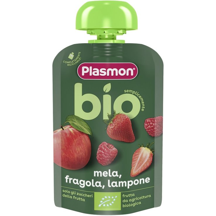 PLASMON MELA FR LA BIO POUCHES