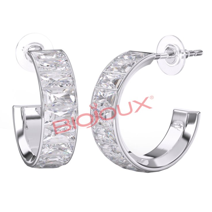 BJT327 ORECCHINI CLOE WHITE SS