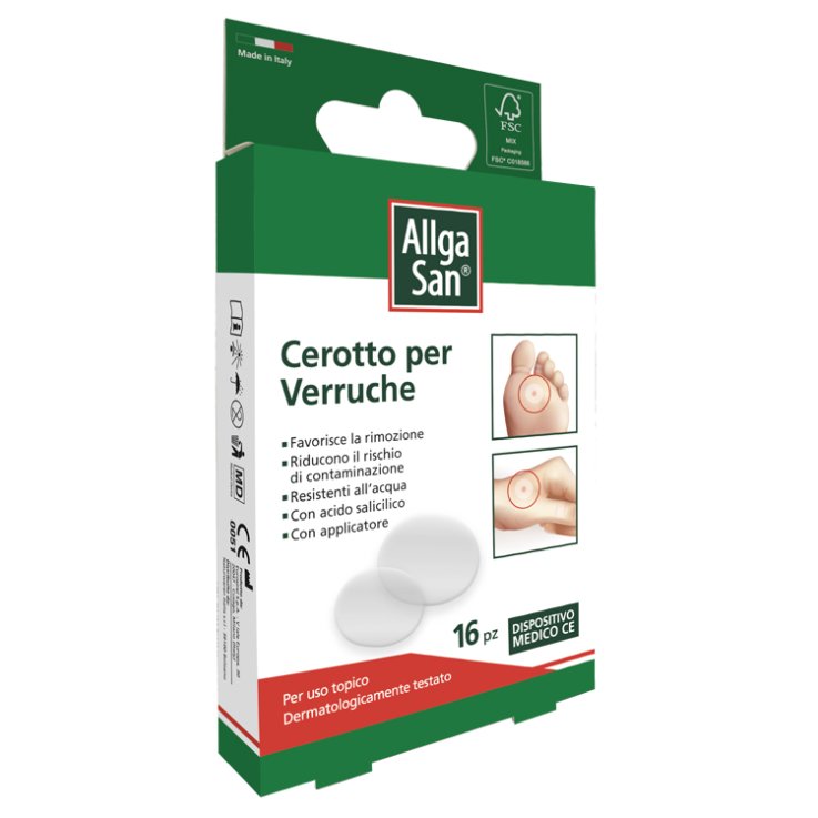 ALLGASAN CEROTTO VERRUCHE 16PZ