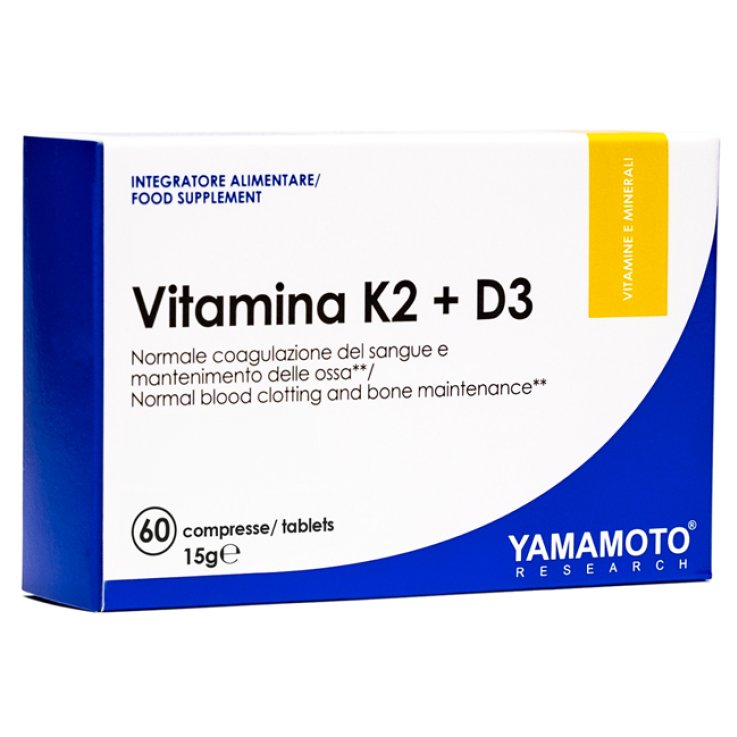 YAMAMOTO R VIT K2+D3 60CPR
