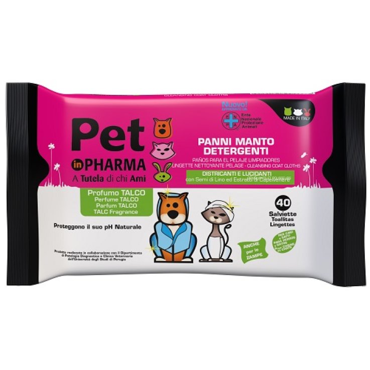 PET IN PHARMA PANNO MANTO 40PZ