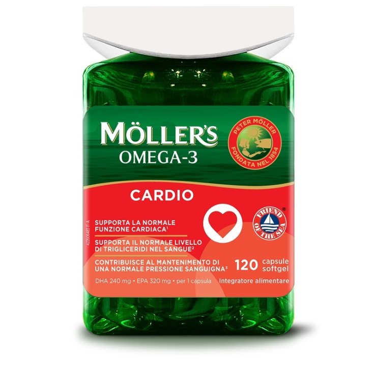 MOLLER'S OMEGA 3 CARDIO 120CPS