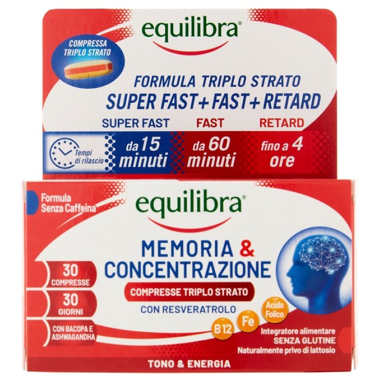 EQUILIBRA MEMORIA&CONC 30CPR