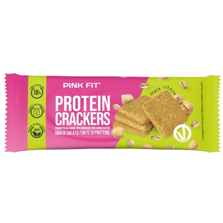 PINK FIT PROTEIN CRACKERS 40G