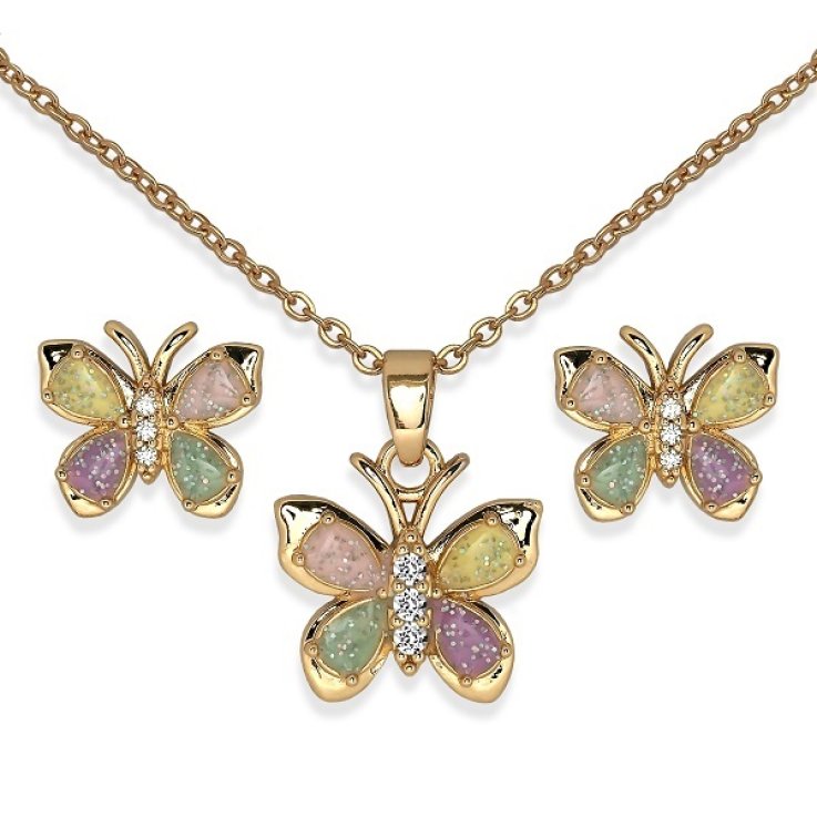 BJS003 PARURE BUTTERFLY GP