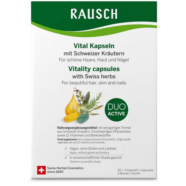 RAUSCH CAPSULE VITALITA' 60CPS