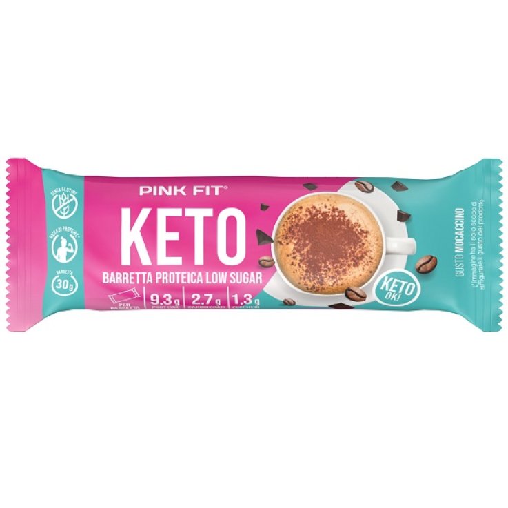 PINK FIT KETO BAR MOCACC 30G