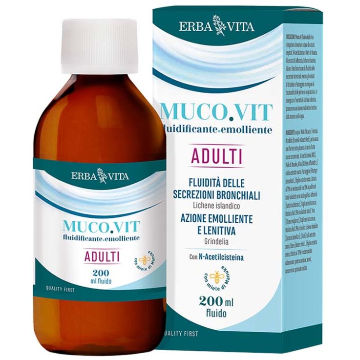 Mucovit Fluido Adulti 200ml