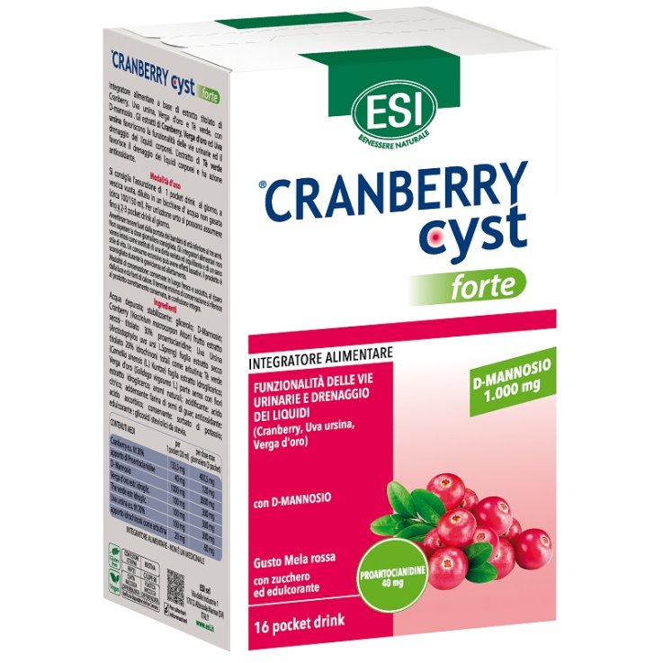 Esi Cranberry Cyst Ft 16pocket