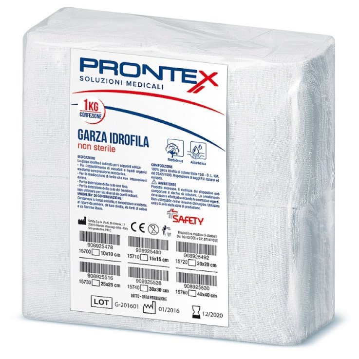 GARZA PRONTEX 25X25CM 1KG