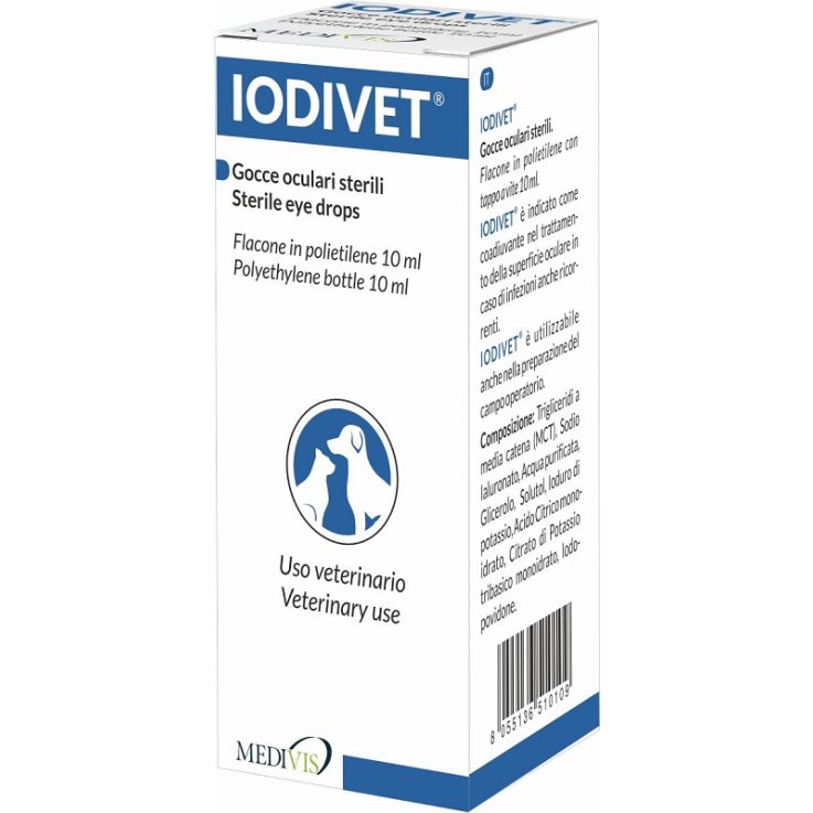 IODIVET SOLUZIONE OFT 10ML
