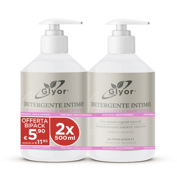 GLYOR DETERGENTE INTIMO RA 2PZ