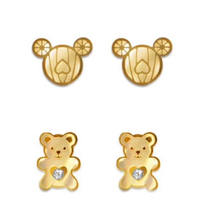 ORECCHINI IN ACCIAIO ASSORTITI