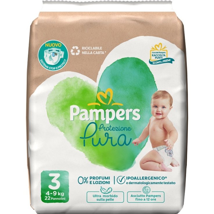 PAMPERS PROTEZIONE PURA MID22P