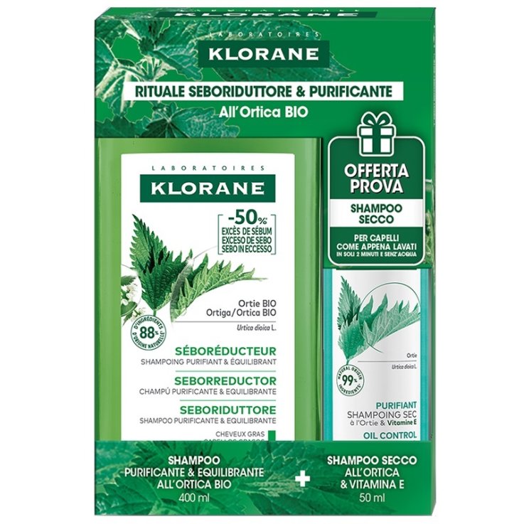Klorane Kit Ortica Sh+sh Secco