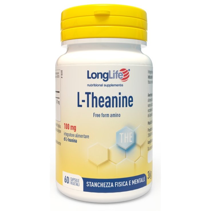 LONGLIFE L-THEANINE 60CPS VEG