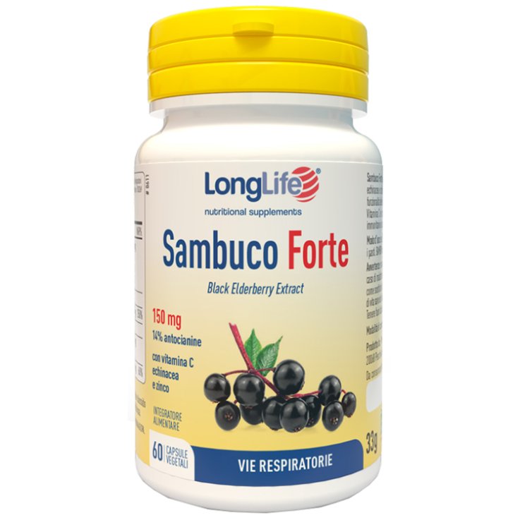 LONGLIFE SAMBUCO FORTE 60CPS LONGLIFE SAMBUCO FORTE 60CPS