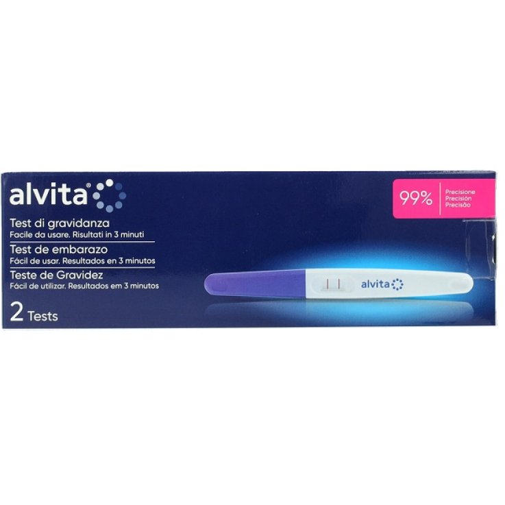 ALVITA TEST DI GRAVIDANZA 2PZ