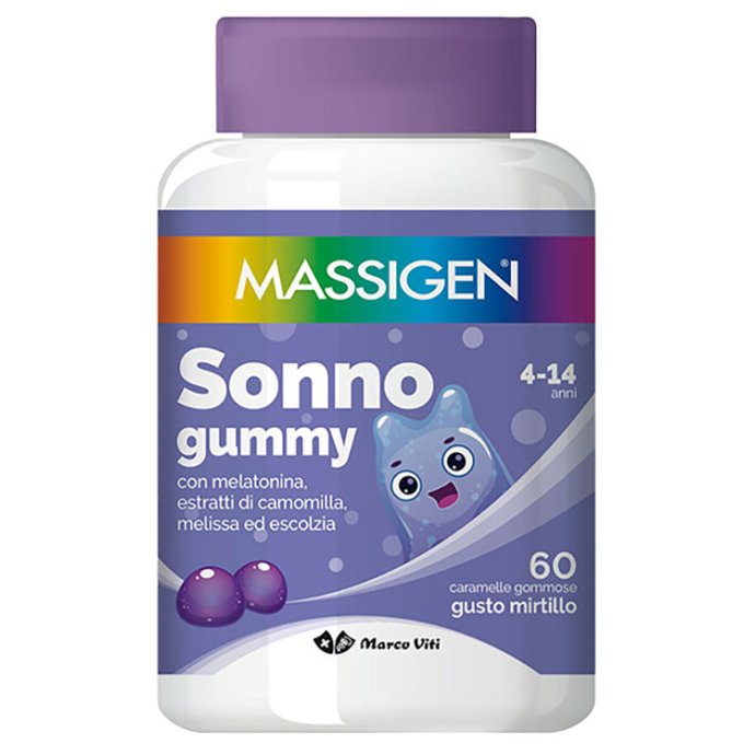 Massigen Sonno Gummy 60caram Massigen Sonno Gummy 60caram