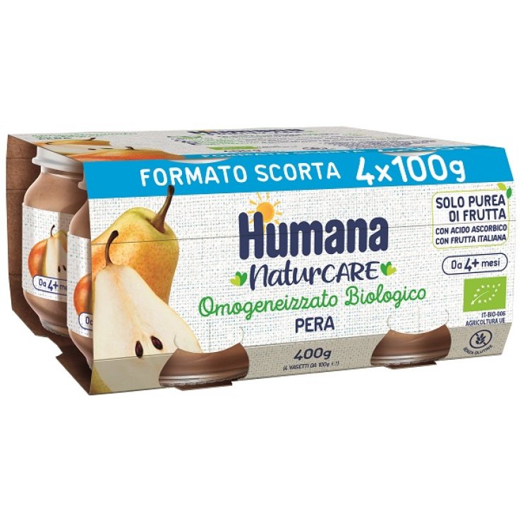 HUMANA OMOG PERA BIO 4PZ 100G