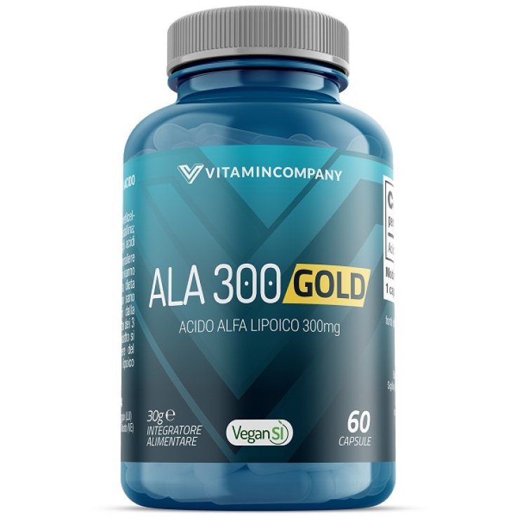 VITAMINCOMP ALA 300 GOLD 60CPS